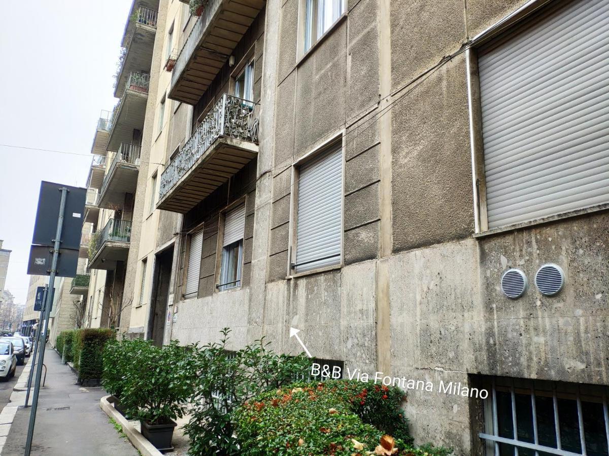B&B Via Fontana Milano Exteriör bild
